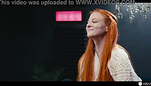 Lesbian redhead freezes time and makes asian babe her sex slave - lezdom hardcore sex 😈