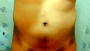 i'm a small cock sissy, piss caged and feminized in the dorm