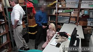 Watch this blonde muscle man steal the show!