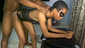 Ebony Babe Takes Dick From Restroom To Bedroom With Intense Passion.