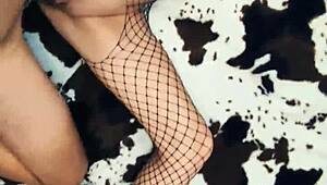 Beautiful Milf Wife Put on Stockings and Seduced Her Husband for Anal