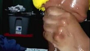 Maybe the Best Bareback Blowjob with Choking, Spitting, Facial, and Big Black Cock Cum in USA