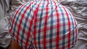 Convinced My Step Sister To Fuck Without Shorts!