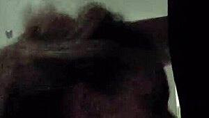 Feeling the intense pleasure as I fuck and cum in my wife's slutty mouth