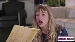 Four Teens Explore Intimate Pleasures Together