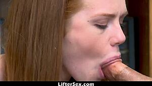 Teen Shoplifter Ella Hughes Gets Fucked By Officer After Being Caught Red-Handed