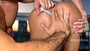 Wife Denies Husband Her Ass, Calls Me to Pound It