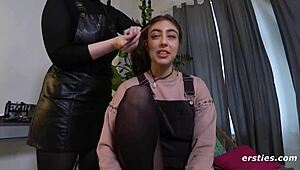 Ersties Nat Invites Friends Who Have Never Had Sex With A Woman!