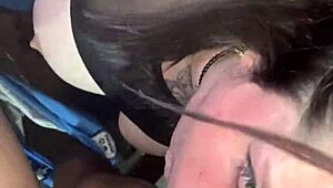 Me rica chupada que le hago como me encanta llevarla al fondo de mi garganta y que me de toda la lechita