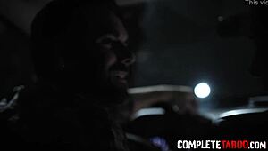 Uniformed young adult experiences intense anal filling in this 18+ teen scenario.