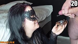 millie swallows 20 cum loads 😋