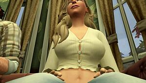 milf gets fucked by daughter's boyfriend in the washing machine