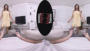 Virtual Taboo: Wanking Needs Some Pranking With Brunette's Big Ass And Shaved Pussy