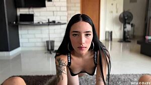 Newcomer Lilith Doll gets drilled in her ass