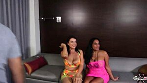 Lesbians Nadia In Orgy