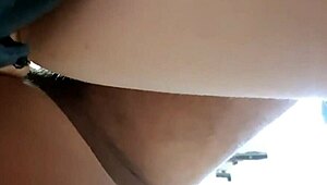 Fabinho Costha and Stella Stil chat casually while posing in lingerie