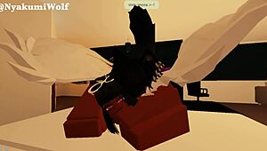 Emptying my balls with this beautiful ebony girl and her futanari monster cock