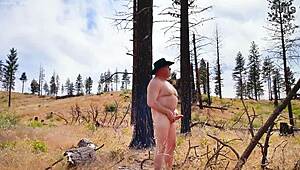 Simscristian05 takes naked walk in the burn sheer