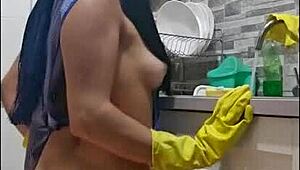 Mia Niqab Compilation 3 - Shaking Ass In Lingerie!