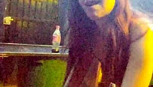 Sometimes she loves swallowing the whole cock and balls deep