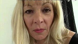 An older woman brings fun in this European granny compilation part 249