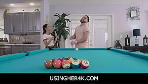 i used freya von doom on the pool table like a free teen