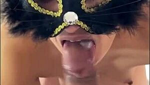 Neighbor Shoots Load on My Face