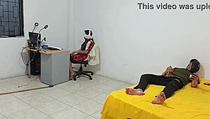 Step Sister Watching Me Masturbate For Her