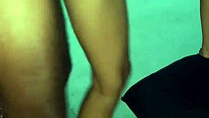 Huge creampie fills tight pussy