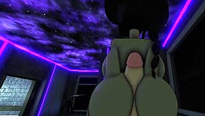 Busty Follower Asks for Hard Fuck and Cum Inside in Roblox