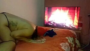 Having sex with my beautiful latina teen, she cums hard on big cock.