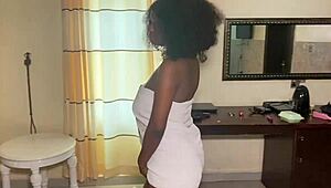 petite step sister surprises me with a wake-up call, leading to intimate time in the bedroom with teasing and wetness