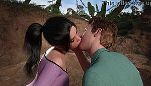 Hot Girl Makes Love With Her Man In The Jungle Full Game