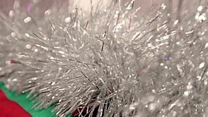 This Asian Slut Will Remember This Christmas For The Rest Of Her Life