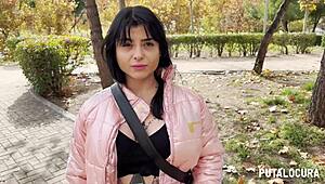 Is Nadja swallowing that cum?