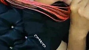 Stepmother trapped under the sofa, stepson gets quick hot homemade creampie real 😈