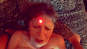 Granny Nurse Chapel Borg Wears Out From Intense Session