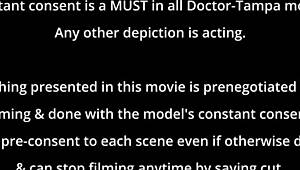 Human Guinea Pig Forced Hitachi Orgasms by Doctor
