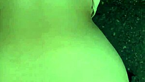 real hooker with blonde hair gives a bbbj & gets bent over & fucked bareback from behind & takes a load on her ass