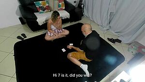 Naked And Cum-Covered After The Party Game