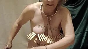 slave endures piss clamps belts indoctrination