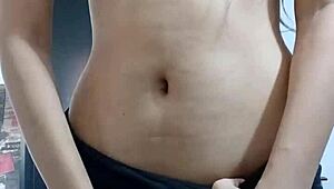 Innocent Girl's Perfect Tits on Spy Cam