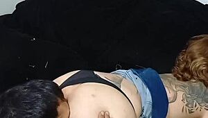 my friend came home fucked me and i filmed it all