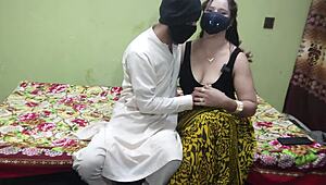 Pakistani hot aunty invites lover for ass fucking with hindi audio