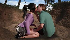 Hot Girl Makes Love With Her Man In The Jungle Full Game