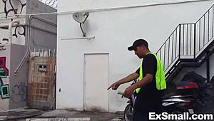 Joseline Kelly Fucks Stranger Outdoors