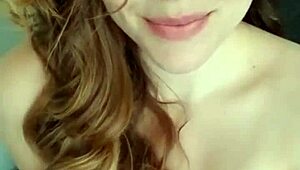 Awesome Kate Teases Big Tits And Nipples In Lactating Eye Contact Challenge 2