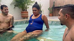 Seducing stranger with friend