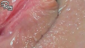 i close-up masturbate my beautiful creamy pussy with errors