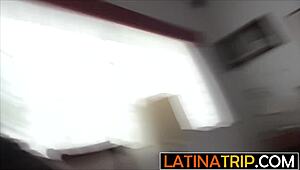 Gorgeous Petite 18+ Amateur Colombian Teen 18+ Brenda Happily Gets Her Face Fucked